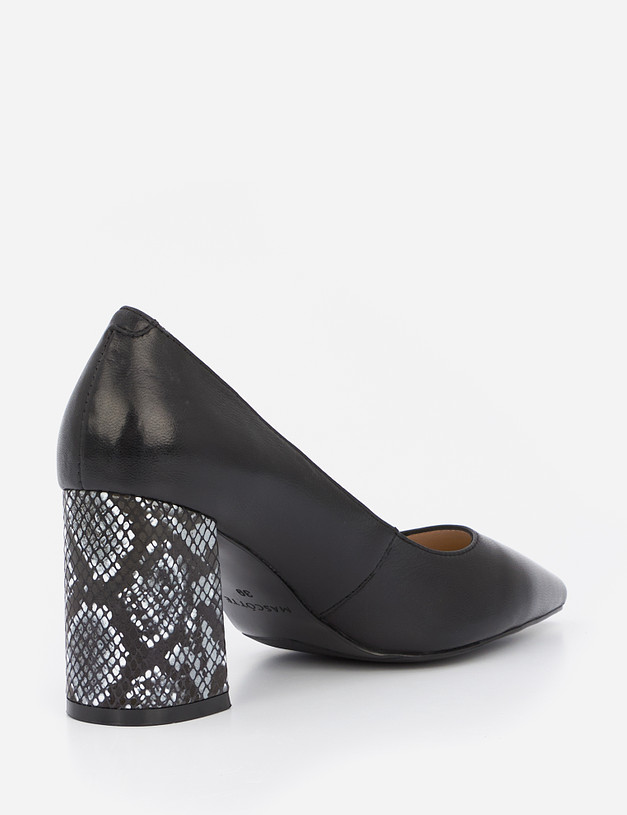 Черные женские туфли MASCOTTE 99-123912-3501M | ракурс 4