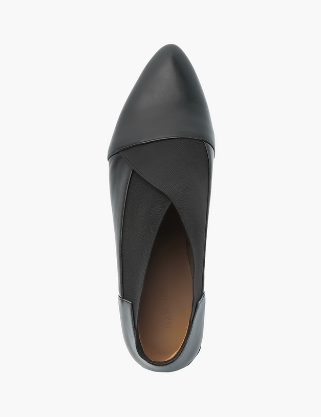 Черные женские ботинки из кожи MASCOTTE 21-210211-0502 | ракурс 6