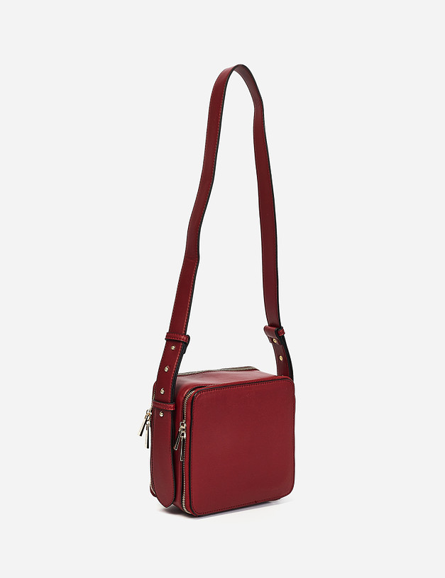 Бордовая женская сумка MASCOTTE 610-1203-605 | ракурс 2