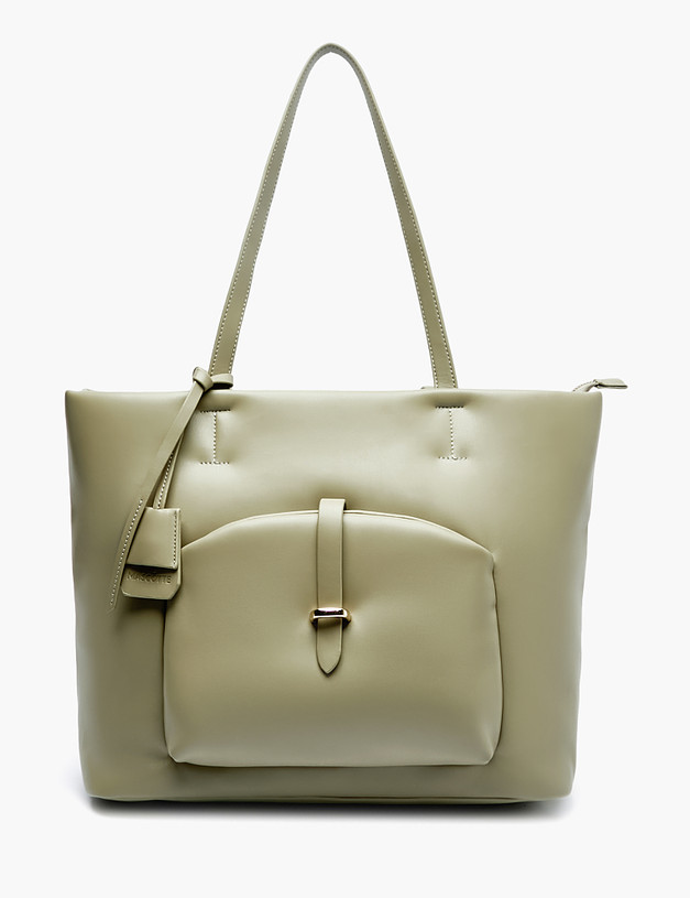 Зеленая женская сумка-тоут MASCOTTE 670-2202-604 | ракурс 2
