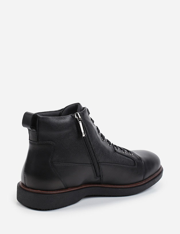 Черные мужские ботинки MASCOTTE 128-122234-0102 | ракурс 3