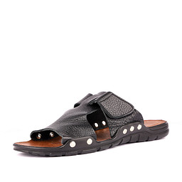 89004-09900(05)' Туфли летние мужские нат.кожа/б.п. черн, Zenden