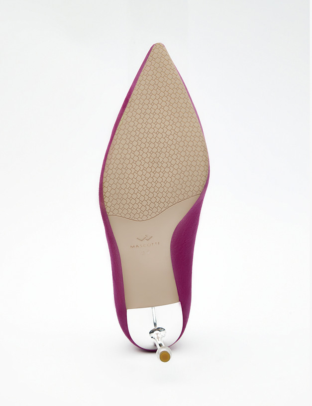 Женские туфли на шпильке цвета фуксии MASCOTTE 172-210211-0607 | ракурс 7