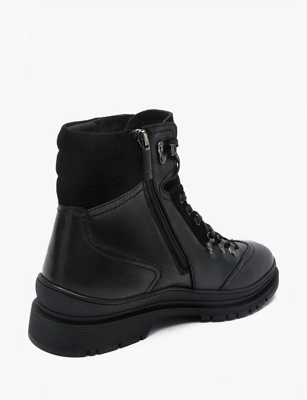 Черные мужские ботинки на меху MASCOTTE 22-1210237-3128M | ракурс 5