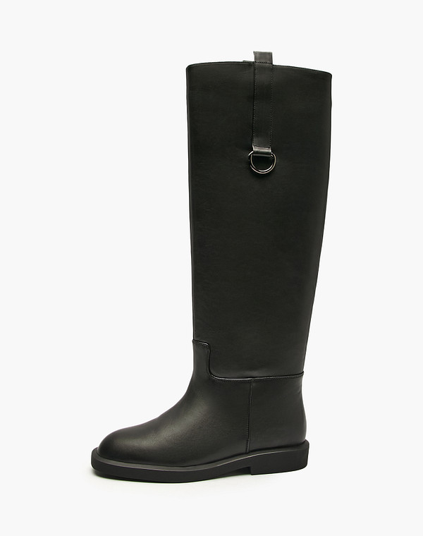 Черные женские ботфорты 34990₽