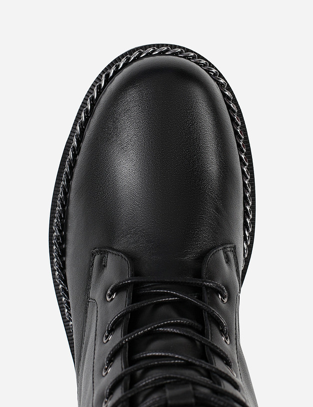 Черные женские ботинки MASCOTTE 09-1262121-3199M | ракурс 5