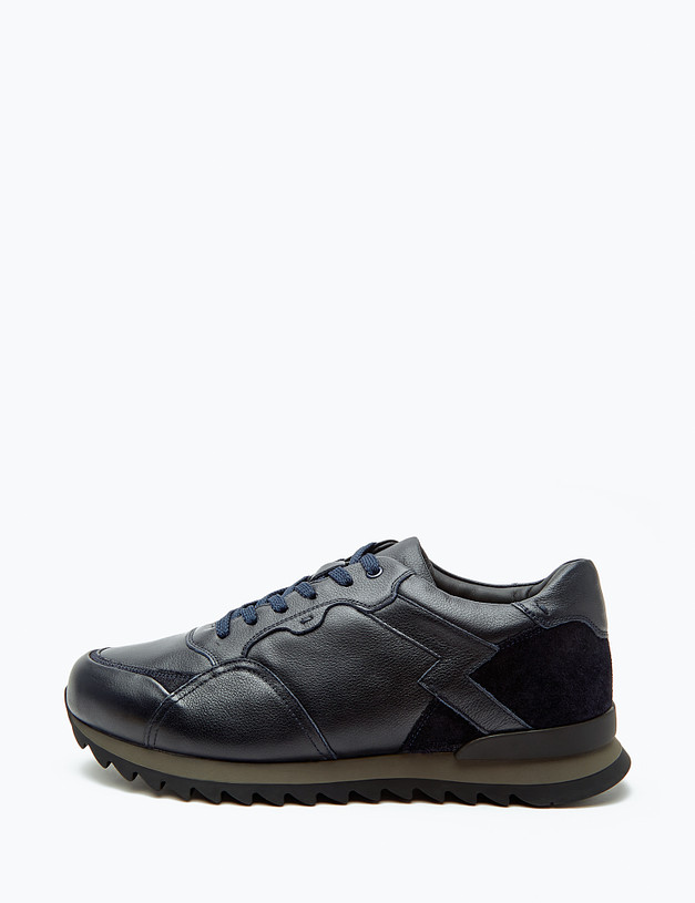 Темно-синие мужские кроссовки на меху MASCOTTE 58-2215535-3110M | ракурс 1