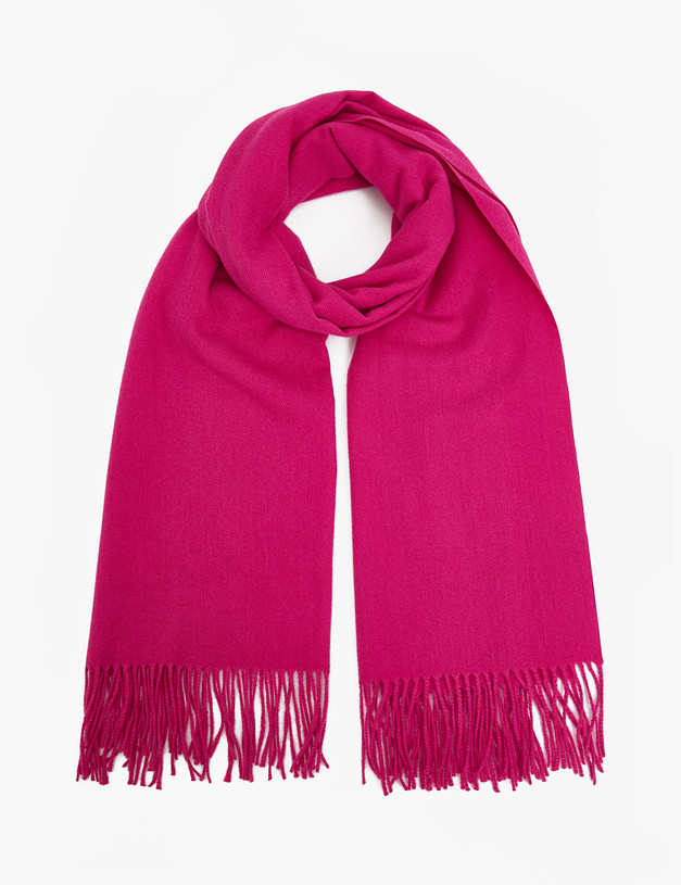 Розовый женский шарф MASCOTTE 766-3210-2406 | ракурс 2