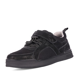 248-42BO-008TT Полуботинки для активного отдыха мальчиковые текстиль-и.кожа/текстиль черн, ZENDEN first