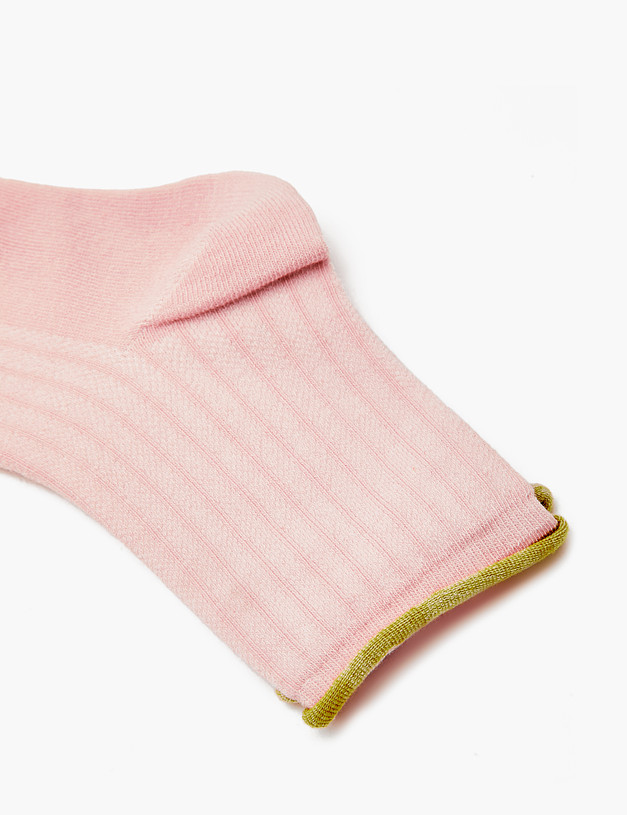 Розовые носки для девочек MASCOTTE 764-3205-2606 | ракурс 2