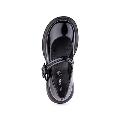 Туфли мэри джейн женские INSTREET 77-32WA-730SS, цвет черный, размер 37 - фото 4