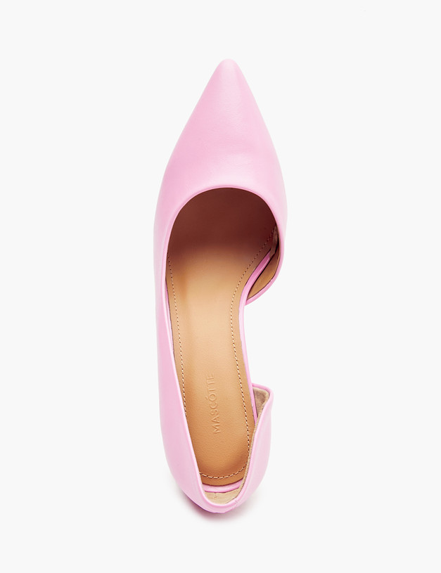 Розовые женские туфли MASCOTTE 233-412811-6542M | ракурс 4