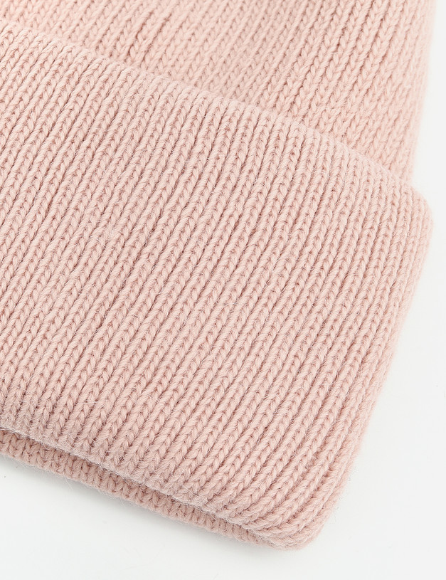Розовая женская шапка MASCOTTE 781-1217-7506 | ракурс 3