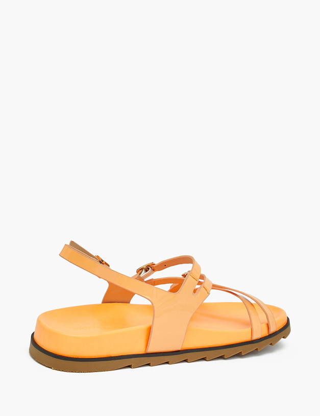 Оранжевые женские сандалии MASCOTTE 233-2143715-0713 | ракурс 3