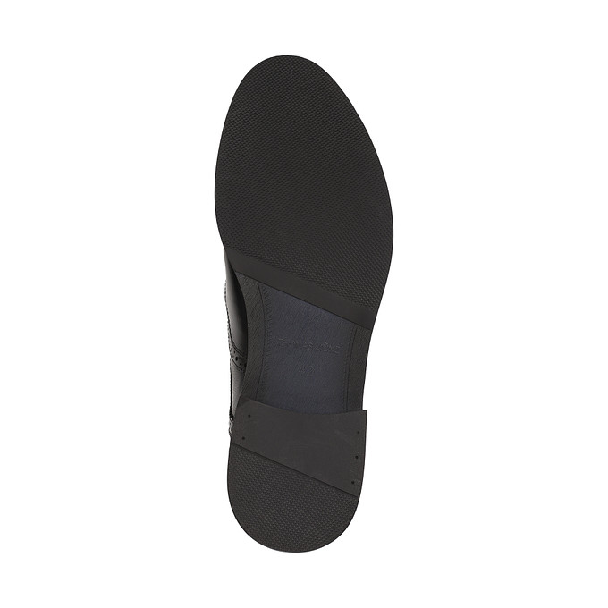 Черные кожаные мужские туфли в стиле брогов «Томас Мюнц»