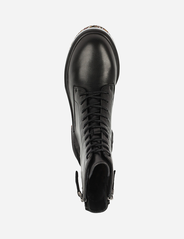 Черные женские ботинки MASCOTTE 15-1222522-3100M | ракурс 5