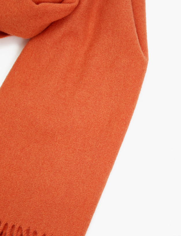 Оранжевый женский шарф MASCOTTE 766-3229-2413 | ракурс 3