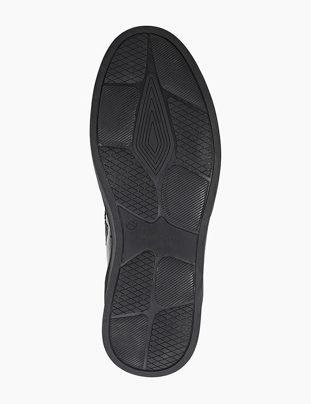 Черные мужские зимние ботинки на меху MASCOTTE 58-120234-3180M | ракурс 6