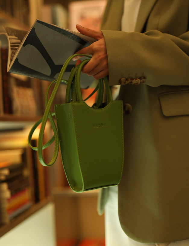 Зеленая женская сумка MASCOTTE 642-3113-604 | ракурс 1
