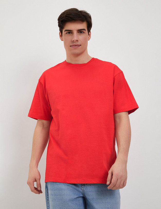 Красная мужская футболка MASCOTTE 848-4144-2605 | ракурс 3