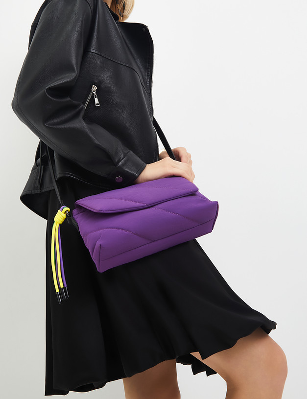 Фиолетовая женская сумка MASCOTTE 670-3204-207 | ракурс 2