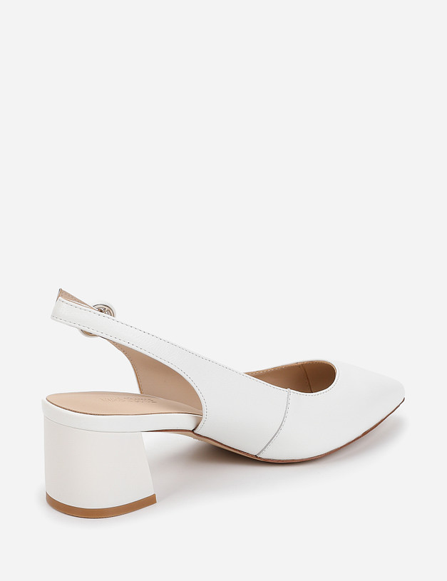 Белые женские туфли MASCOTTE 15-912211-3569M | ракурс 4
