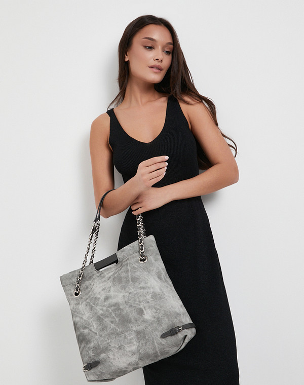 Серая женская сумка 3990₽