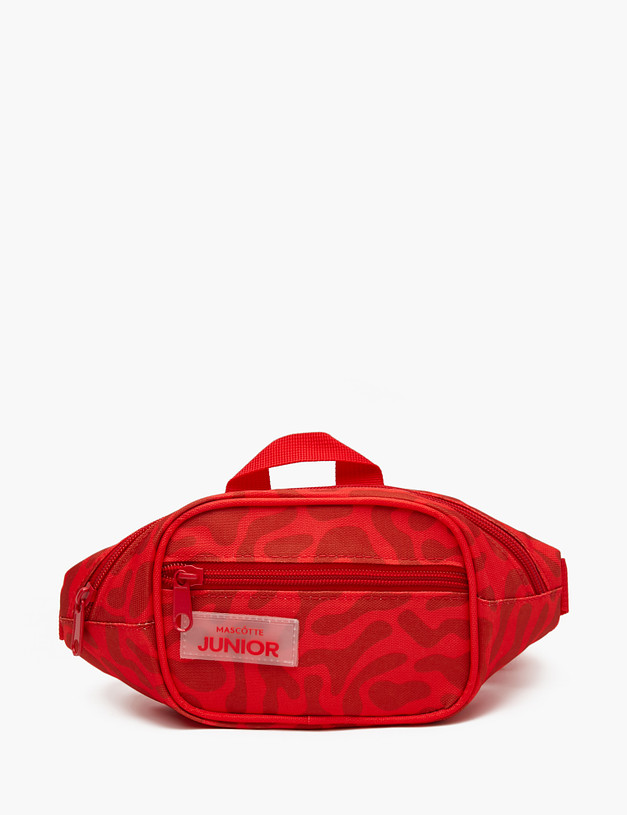 Красная детская поясная сумка MASCOTTE 877-4106-215 | ракурс 1