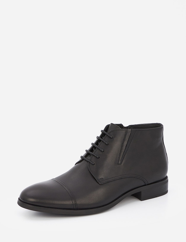 Черные мужские ботинки MASCOTTE 128-120223-0102 | ракурс 3