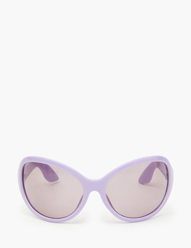 Сиреневые круглые женские очки MASCOTTE 753-3202-7707 | ракурс 1