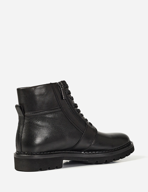 Черные мужские ботинки MASCOTTE 22-1212637-3108M | ракурс 3