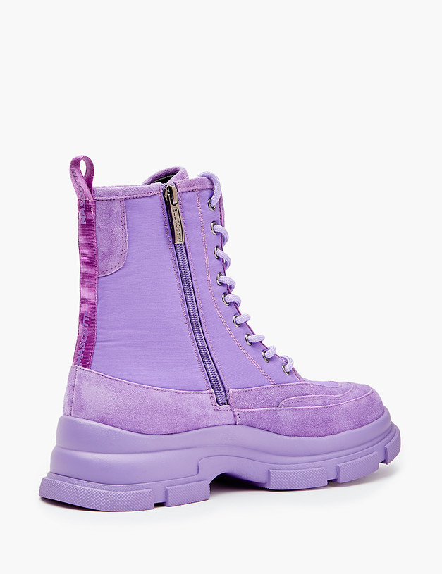 Фиолетовые женские ботинки MASCOTTE 233-3201921-0207 | ракурс 3