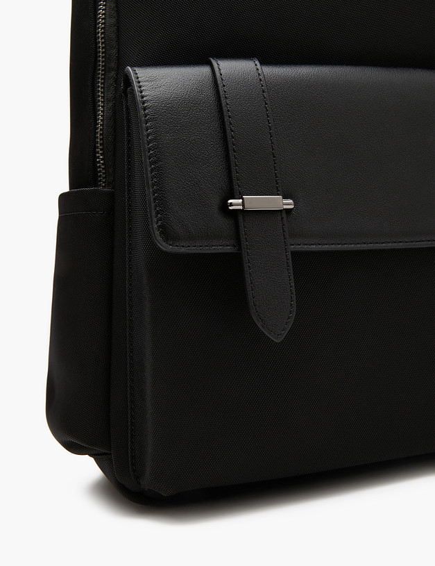 Черный мужской рюкзак MASCOTTE 604-4122-202 | ракурс 6