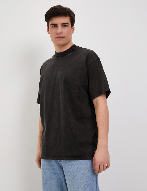 Темно-серая мужская футболка MASCOTTE 889-4118-2610 | ракурс 1