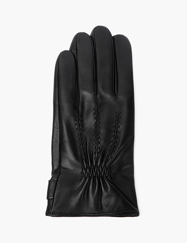 Черные мужские перчатки MASCOTTE 717-2208-102 | ракурс 2