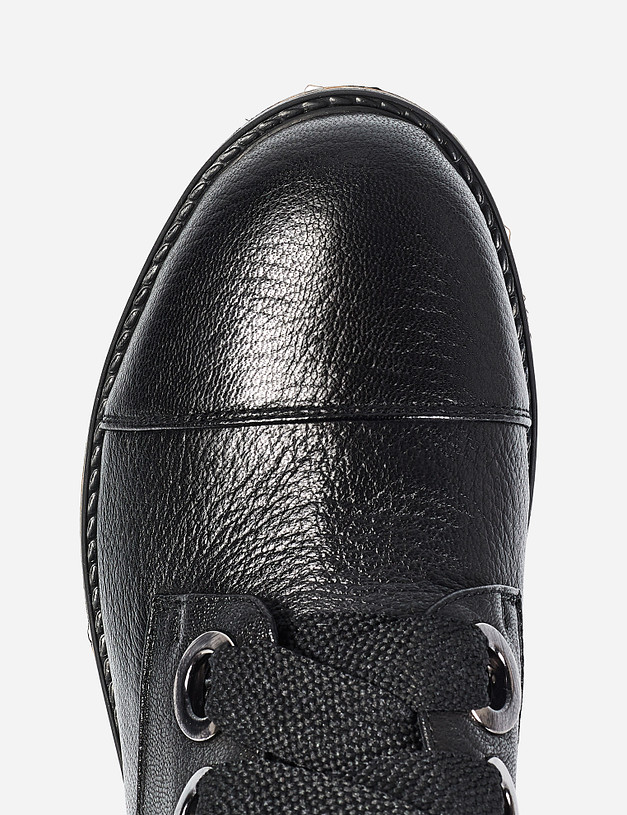 Черные осенние женские ботинки MASCOTTE 99-9240521-0502 | ракурс 5