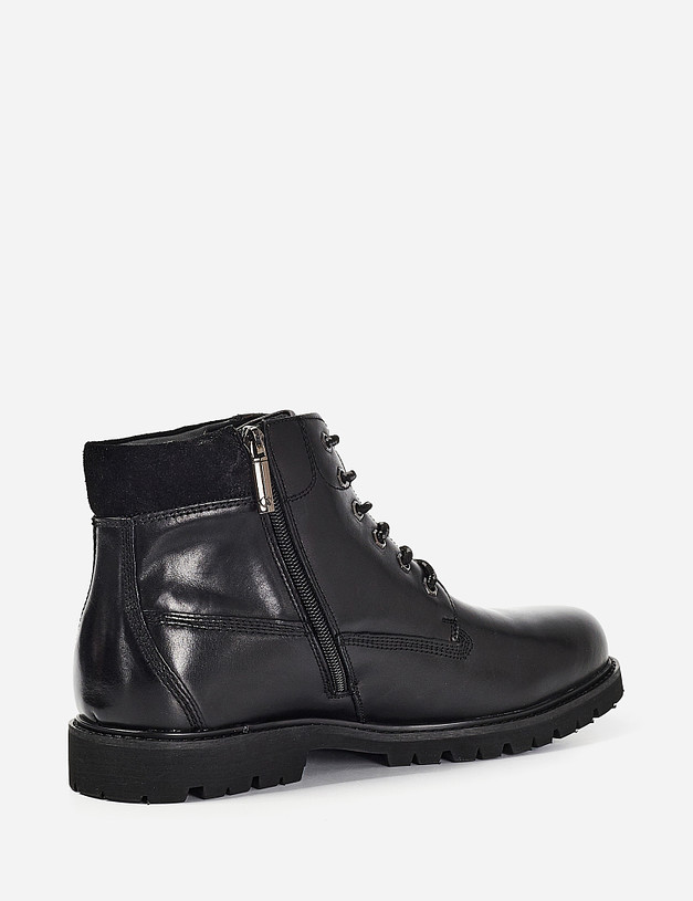 Черные мужские ботинки MASCOTTE 58-120632-3128M | ракурс 4