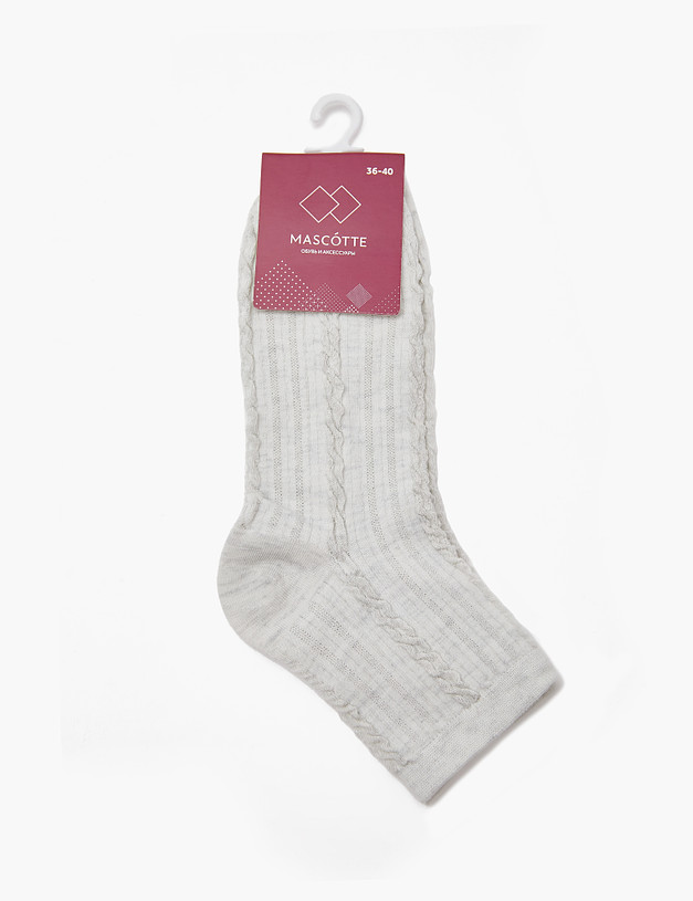 Белые женские носки MASCOTTE 764-3218-2601 | ракурс 1