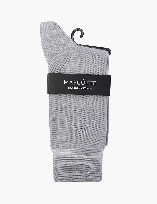 Серые мужские носки MASCOTTE 722-0101-7610 | ракурс 1