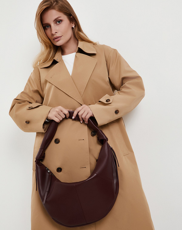 Бордовая женская сумка 15390₽