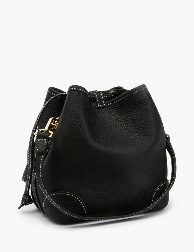 Черная женская сумка MASCOTTE 679-2101-102 | ракурс 3
