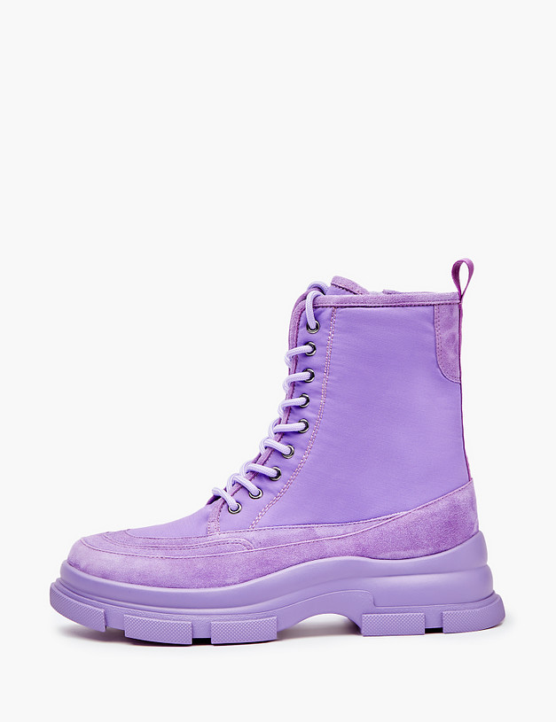 Фиолетовые женские ботинки MASCOTTE 233-3201921-0207 | ракурс 1
