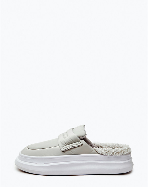 Серебристые женские сабо 1990₽