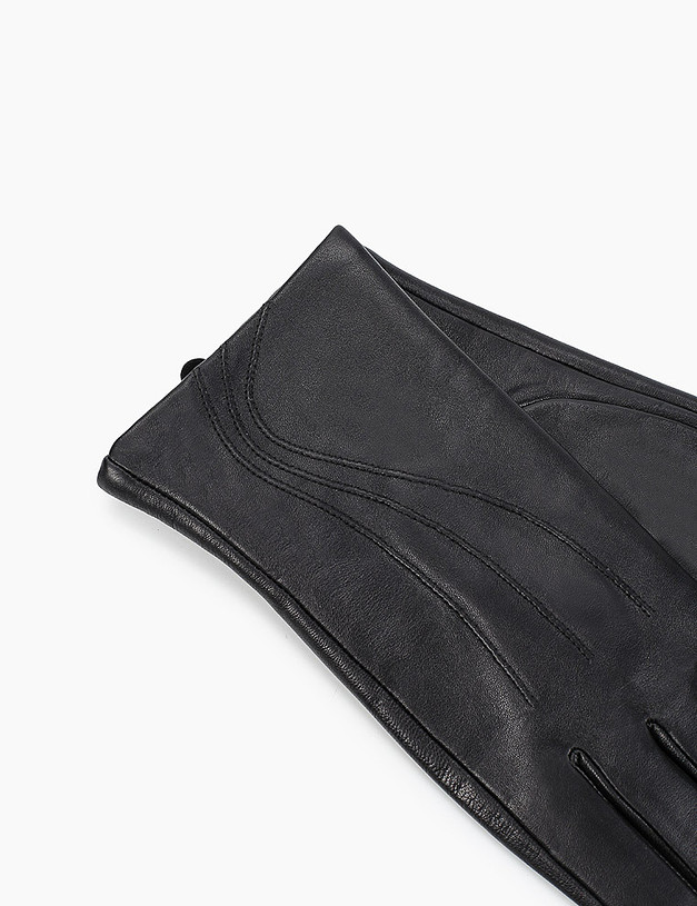 Черные женские перчатки MASCOTTE 709-1216-102 | ракурс 2