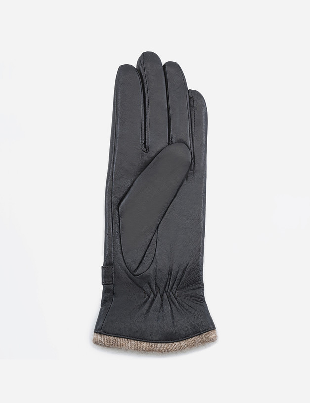 Коричневые женские перчатки MASCOTTE 717-0208-0509 | ракурс 2