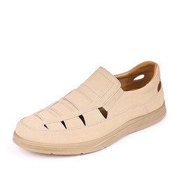 58-51MZ-A079VK Туфли мужские кож.спилок/нат.кожа беж, Zenden