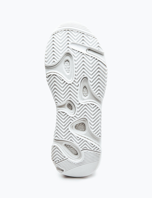 Белые массивные женские кроссовки MASCOTTE 189-416521-0201 | ракурс 5