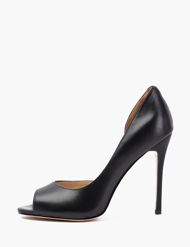 Черные женские туфли на шпильке MASCOTTE 21-2140516-3501M | ракурс 1
