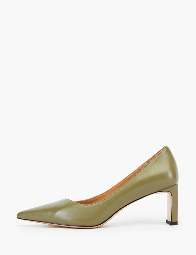Женские туфли оливкового цвета MASCOTTE 15-2144912-4584M | ракурс 2