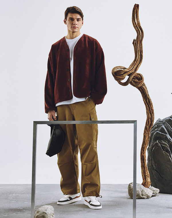 Белые мужские кеды 2990₽